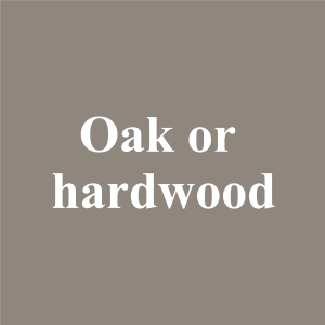 My floor is: oak or hardwoods